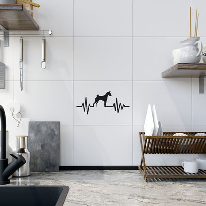 My Heart Beats For Basenjis Ceramic Photo Tile