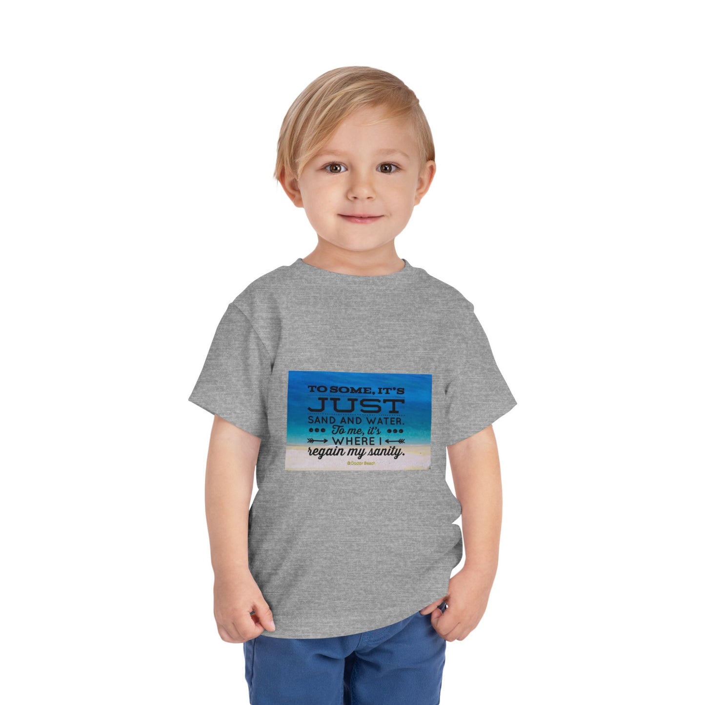 Dr. Beach Toddler Unisex Short Sleeve Crewneck Tee