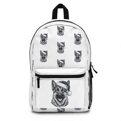 Santa Paws German Shepherd Backpack
