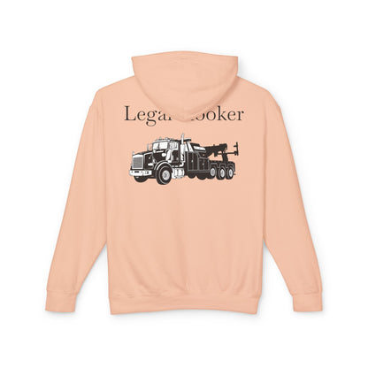 Legal H**ker Heavy Tow Truck Unisex Lightweight Hoodie