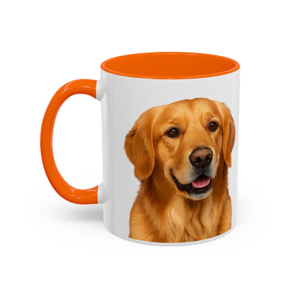 Golden Head 2-Tone Coffee Mug