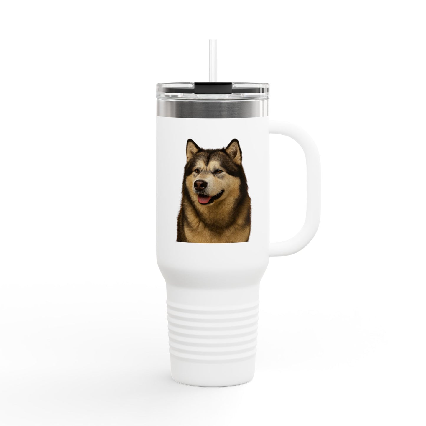 Malamute Head Insulated Travel Mug