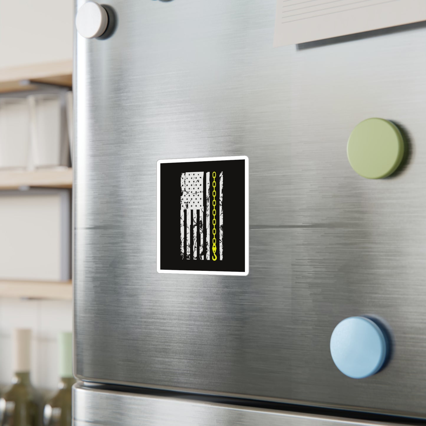 Thin Yellow Line Vinyl Decal