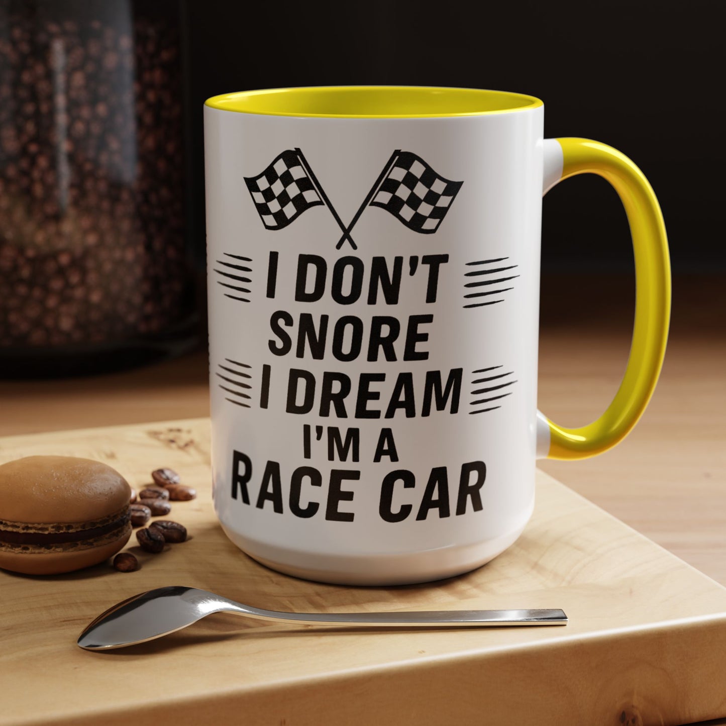 I Don't Snore 2-Tone Coffee Mug