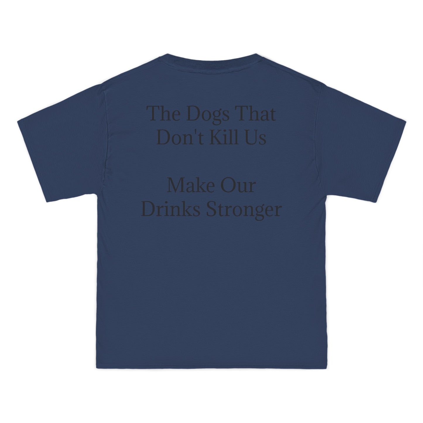 Drinks Stronger Men's Short-Sleeve Crewneck Tee