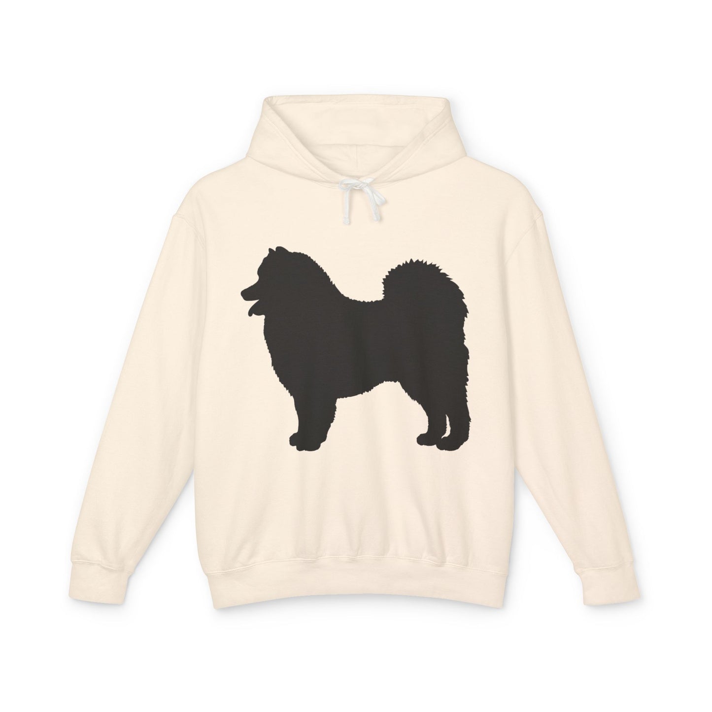Samoyed Silhouette Unisex Lightweight Hoodie