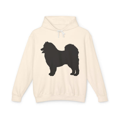 Samoyed Silhouette Unisex Lightweight Hoodie