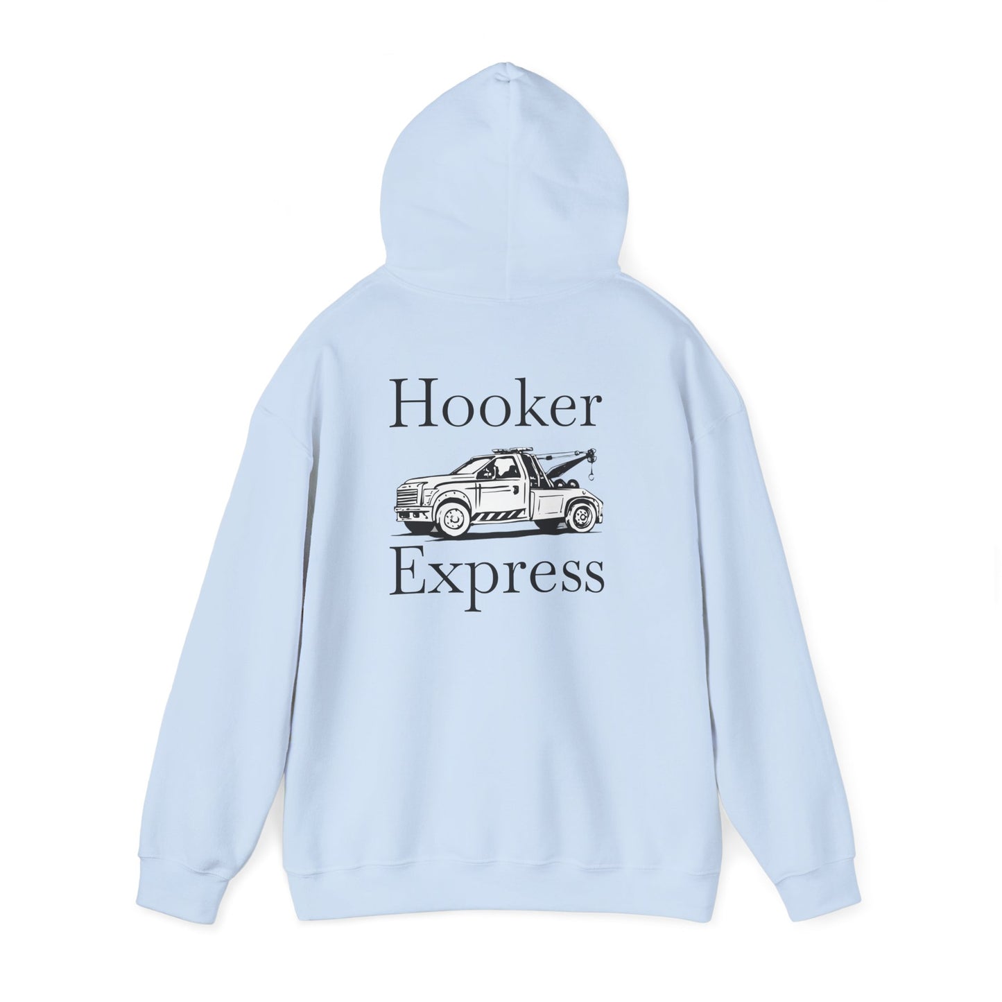 H**ker Express Wheel Lift Tow Truck Unisex Hoodie