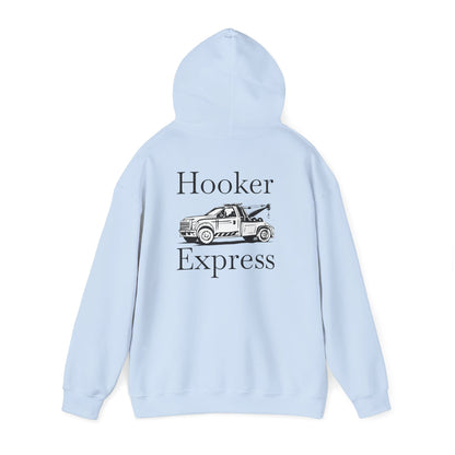 H**ker Express Wheel Lift Tow Truck Unisex Hoodie