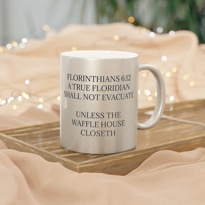 Florinthians 6:12 Metallic Coffee Mug
