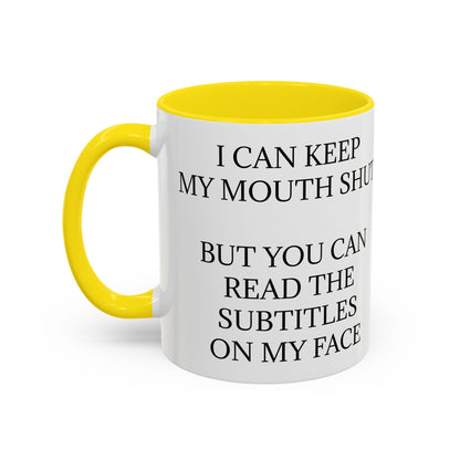 Subtitles 2-Tone Coffee Mug