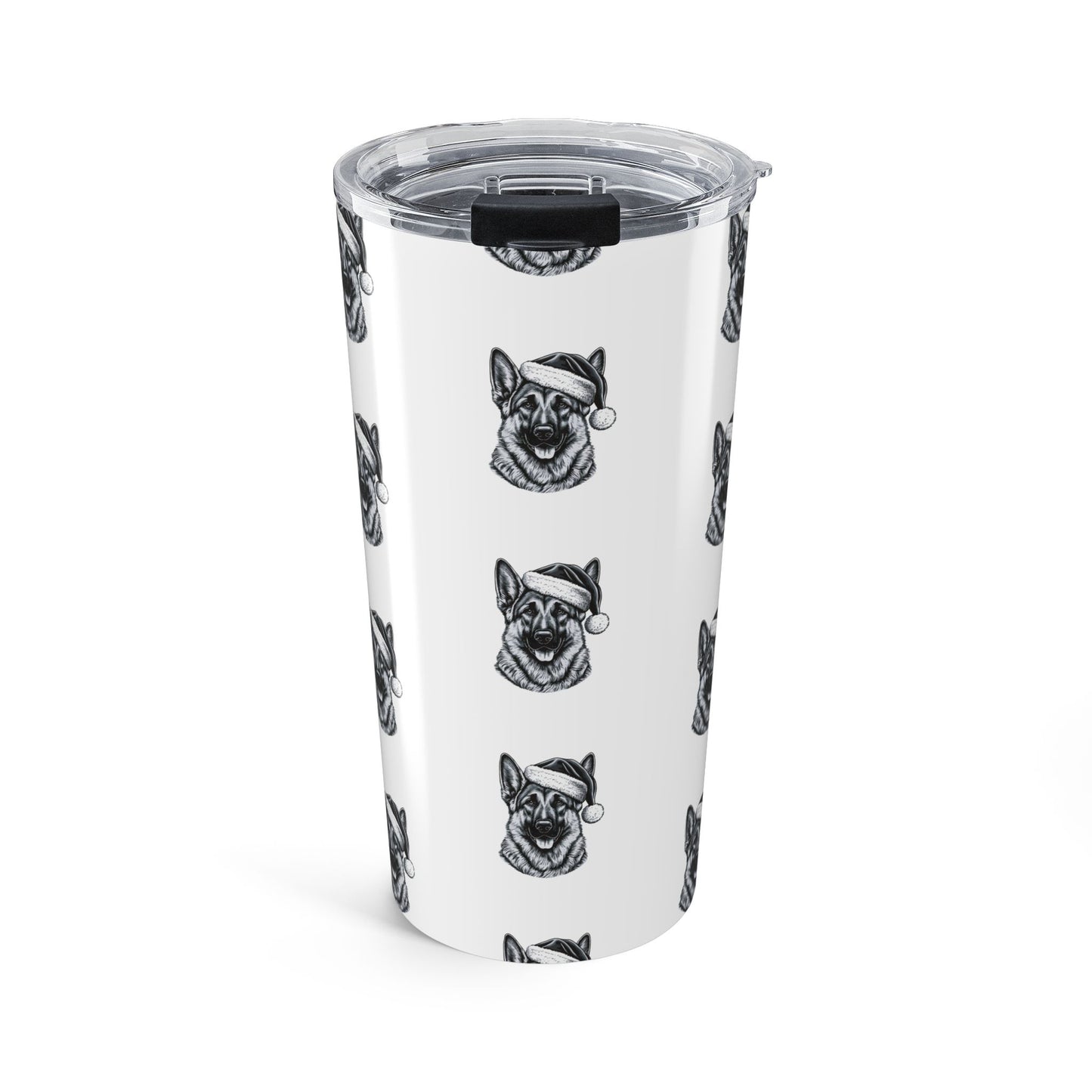 Santa Paws German Shepherd Tumbler