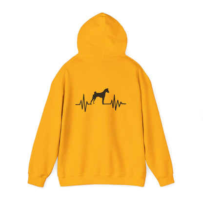 My Heart Beats For Basenjis Unisex Hoodie