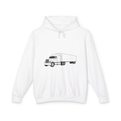 Semi Truck Unisex Lightweight Hoodie