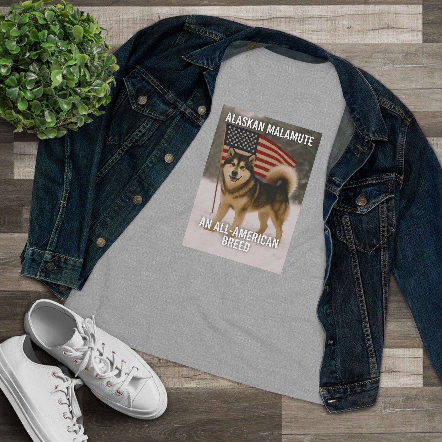All-American Breed Women's Short Sleeve Crewneck Tee