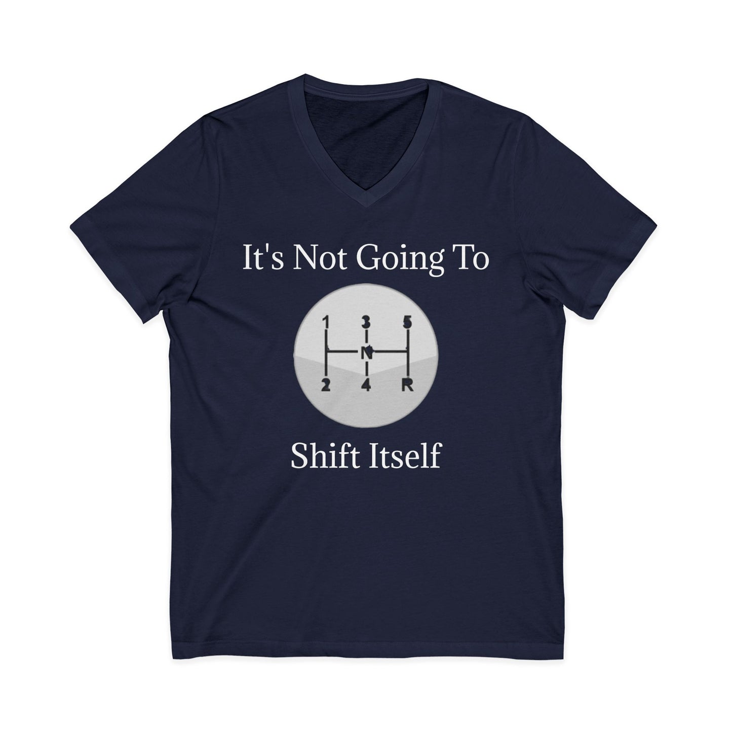 Shift Itself Unisex Short Sleeve V-Neck Tee