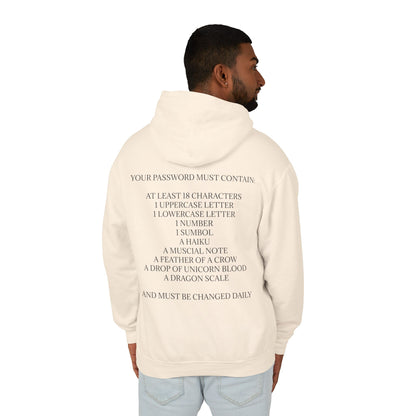 Password Unisex Lightweight Hoodie