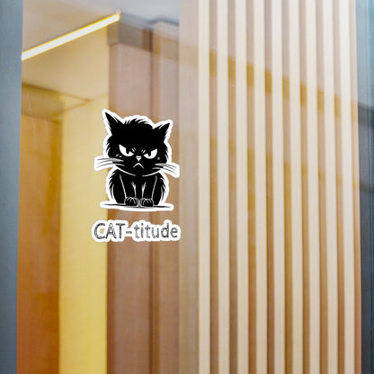 CAT-titude Vinyl Decal