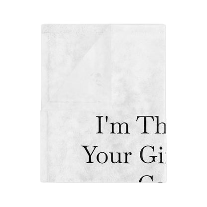 I'm The Guy Velveteen Microfiber Blanket