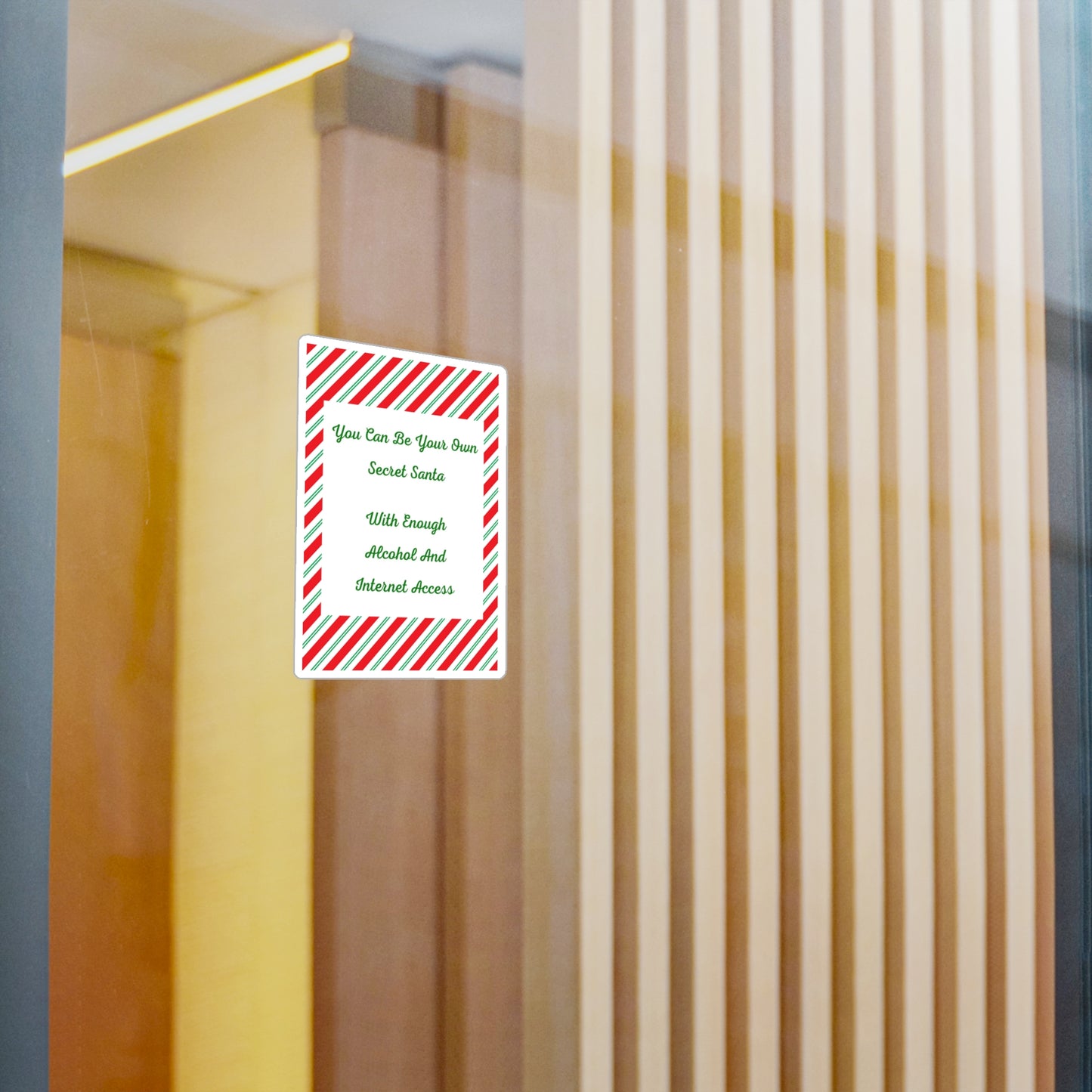 Your Own Secret Santa Vinyl Decal