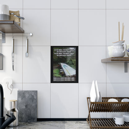 Semi Sleeps Ceramic Photo Tile