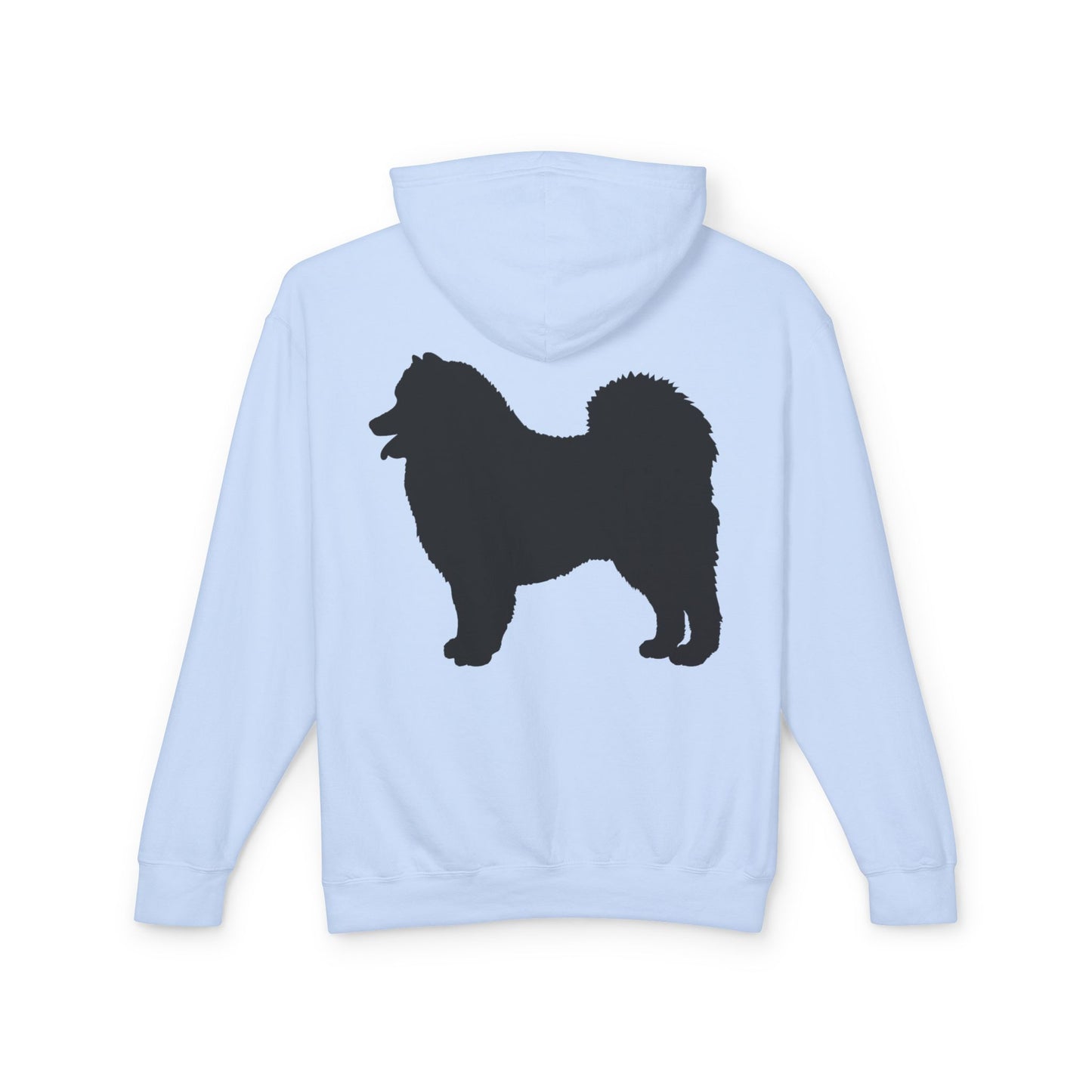 Samoyed Silhouette Unisex Lightweight Hoodie