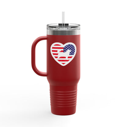 Malamute Flag Insulated Travel Mug