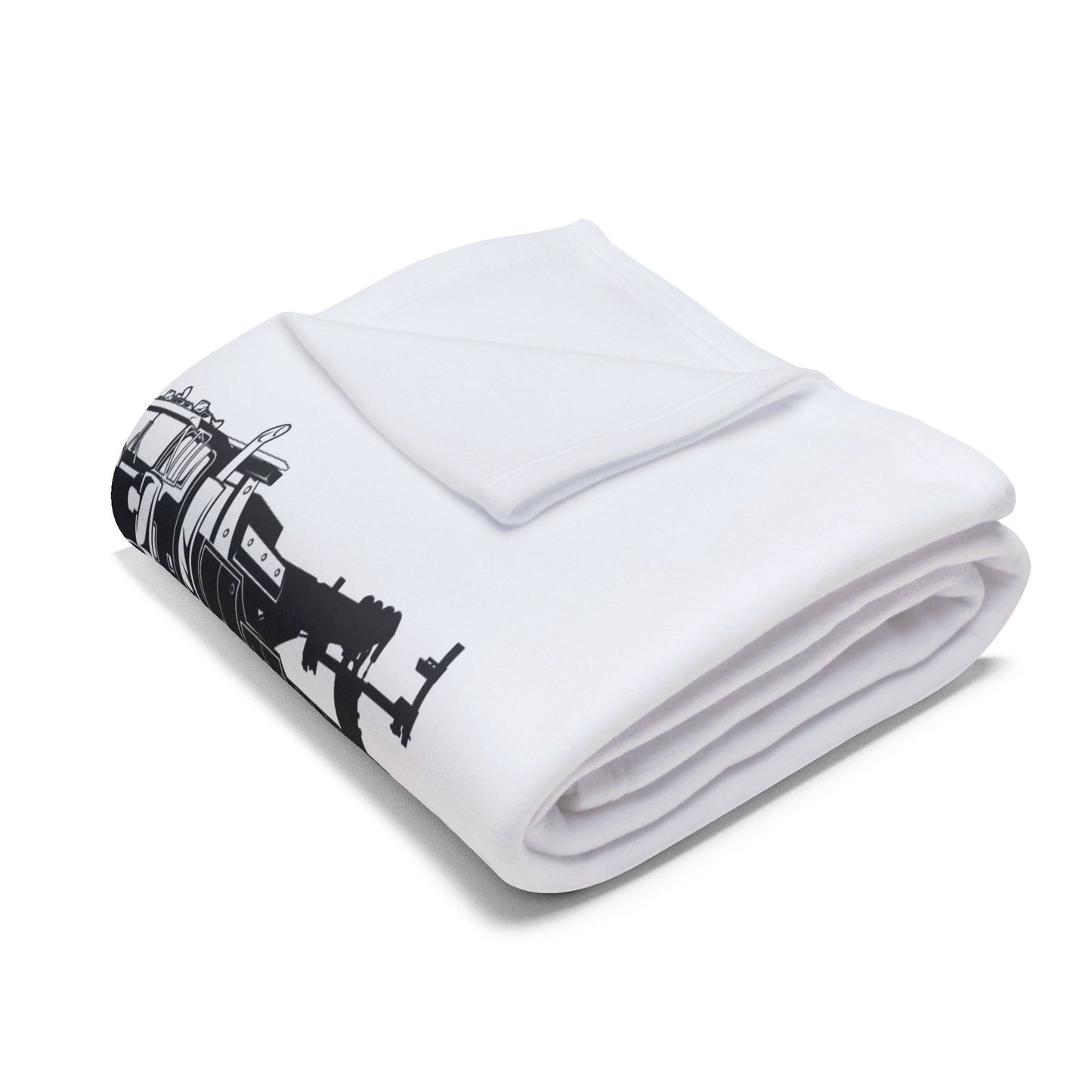 I Can't Fix Stupid Heavy Tow Truck Arctic Fleece Blanket