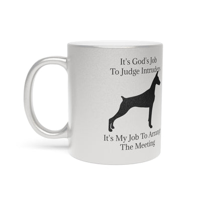 Arrange The Meeting Metallic Coffee Mug