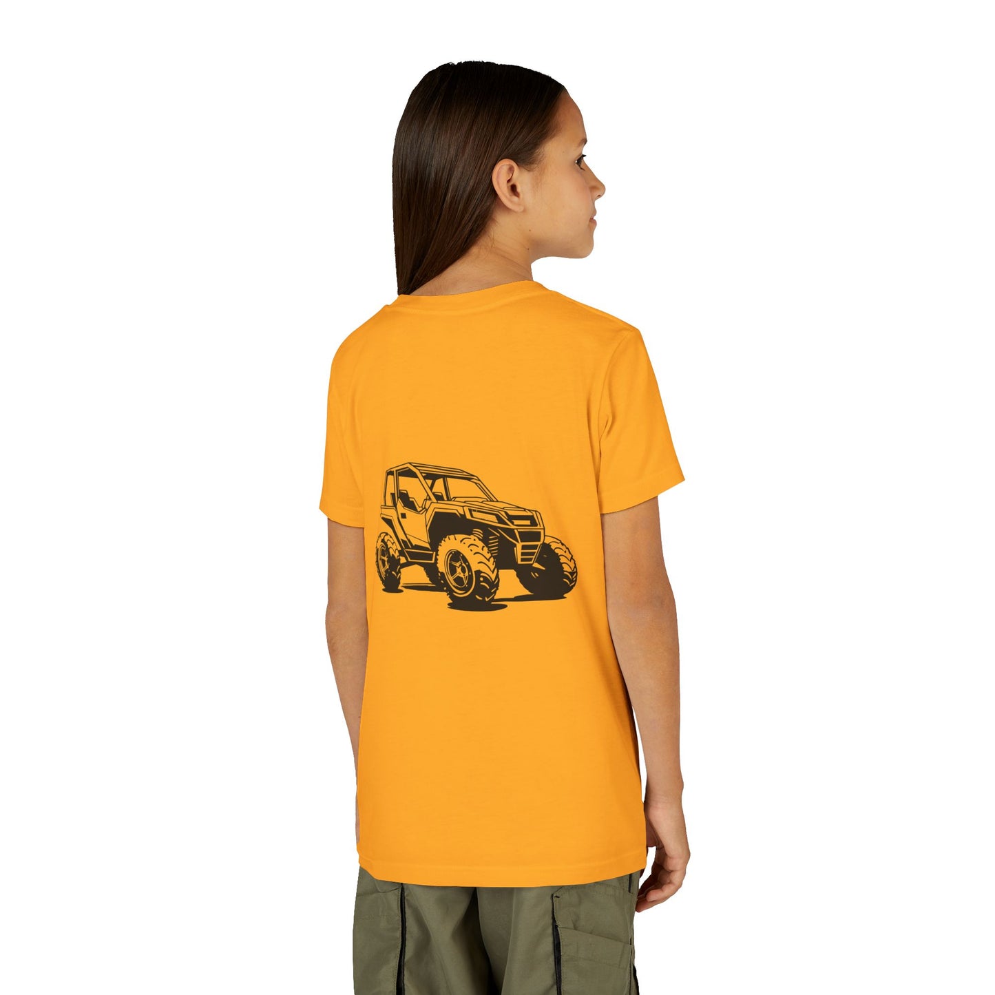 Off The Beaten Path Side By Side Youth Unisex Short Sleeve Crewneck Tee