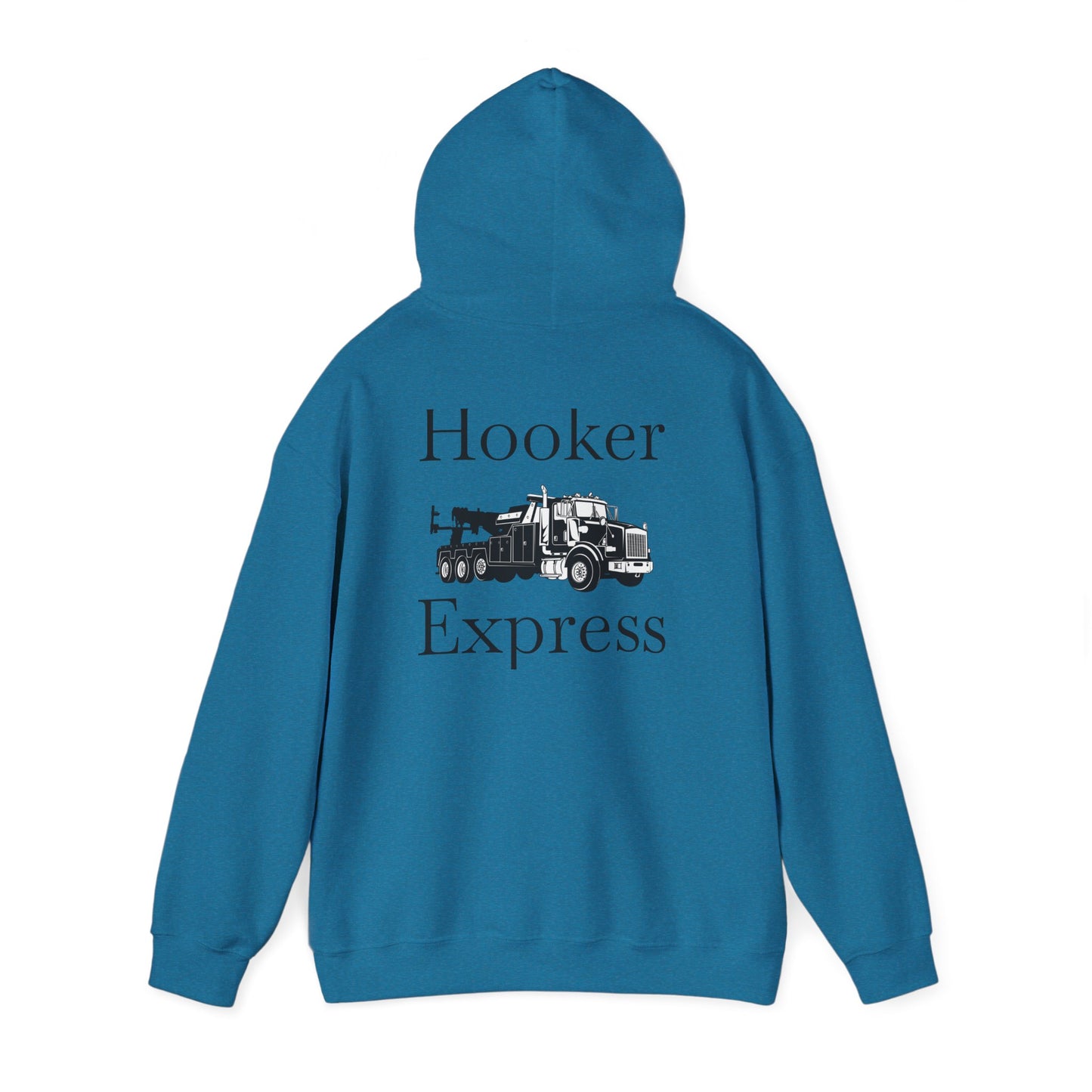 H**ker Express Heavy Tow Truck Unisex Hoodie