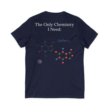 Chemistry Lesson Unisex Short Sleeve V-Neck Tee