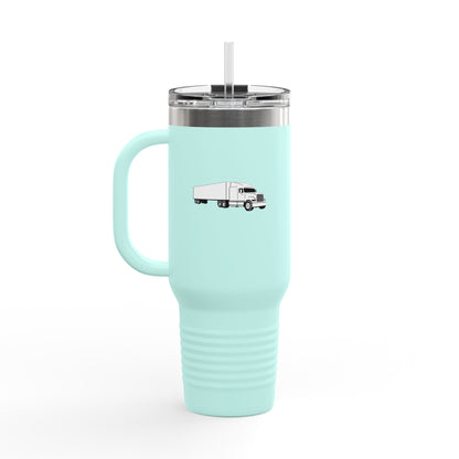 Semi Truck Insulated Travel Mug