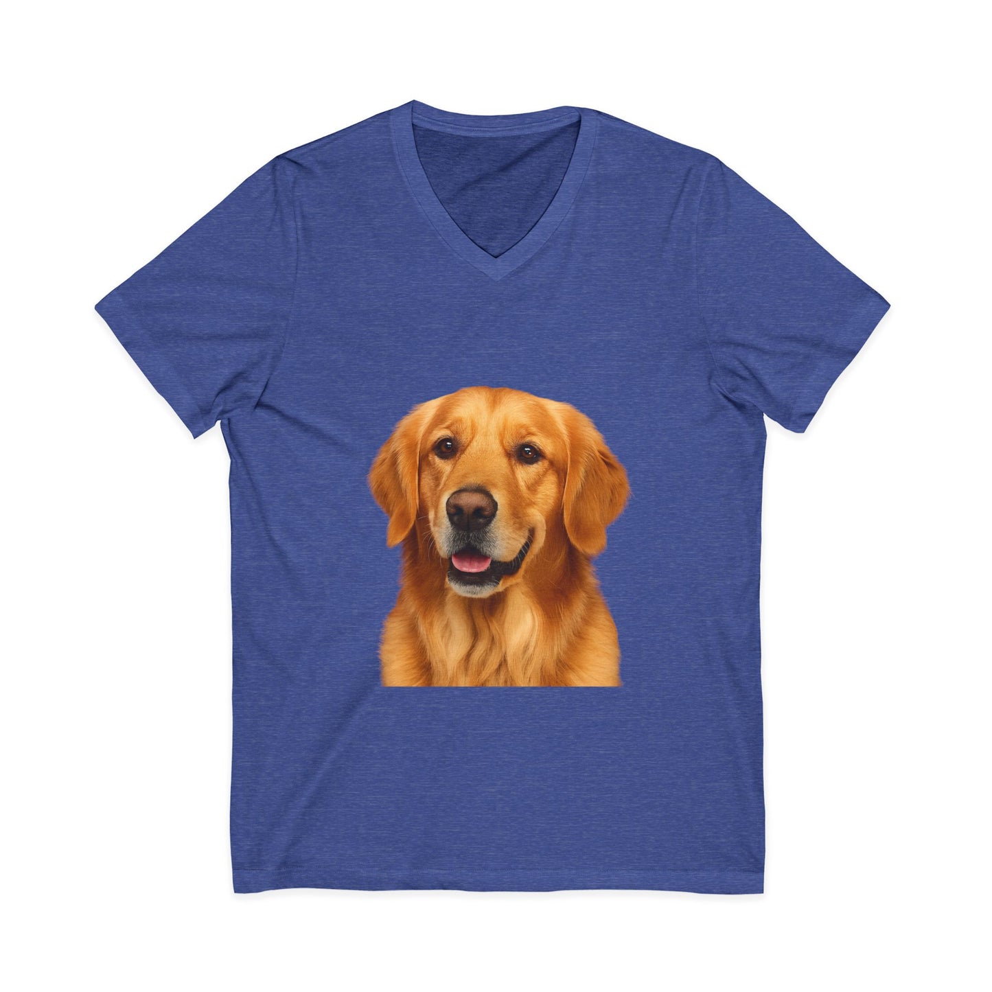 Golden Head Unisex Short Sleeve V-Neck Tee