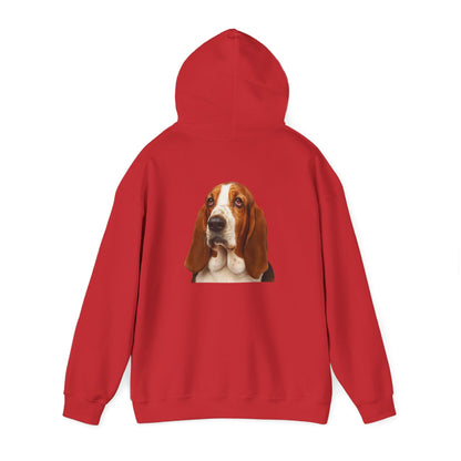 Basset Head Unisex Hoodie
