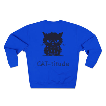 CAT-titude Unisex Crewneck Sweatshirt