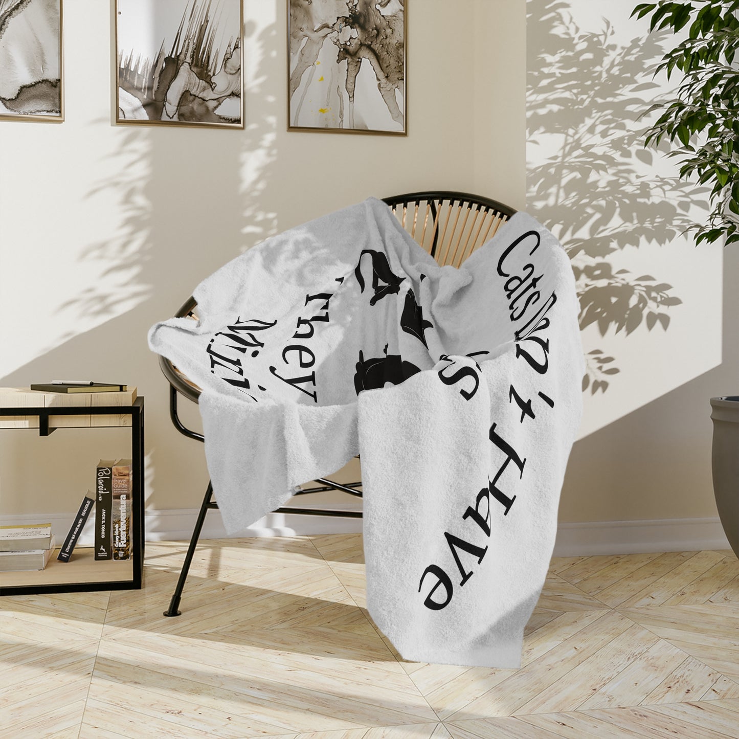 Cat Minions Velveteen Microfiber Blanket