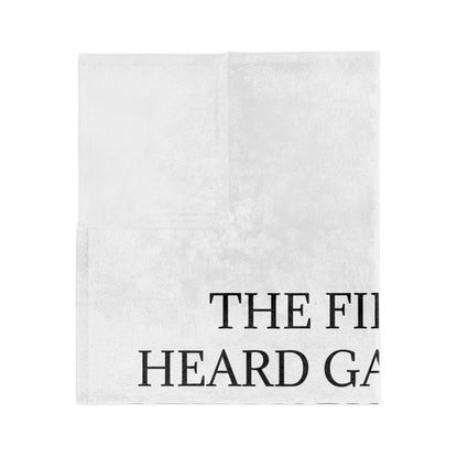 Gangster Rap Velveteen Microfiber Blanket