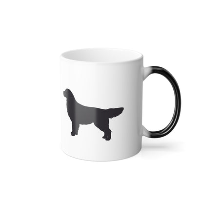 Golden Silhouette Color Changing Mug