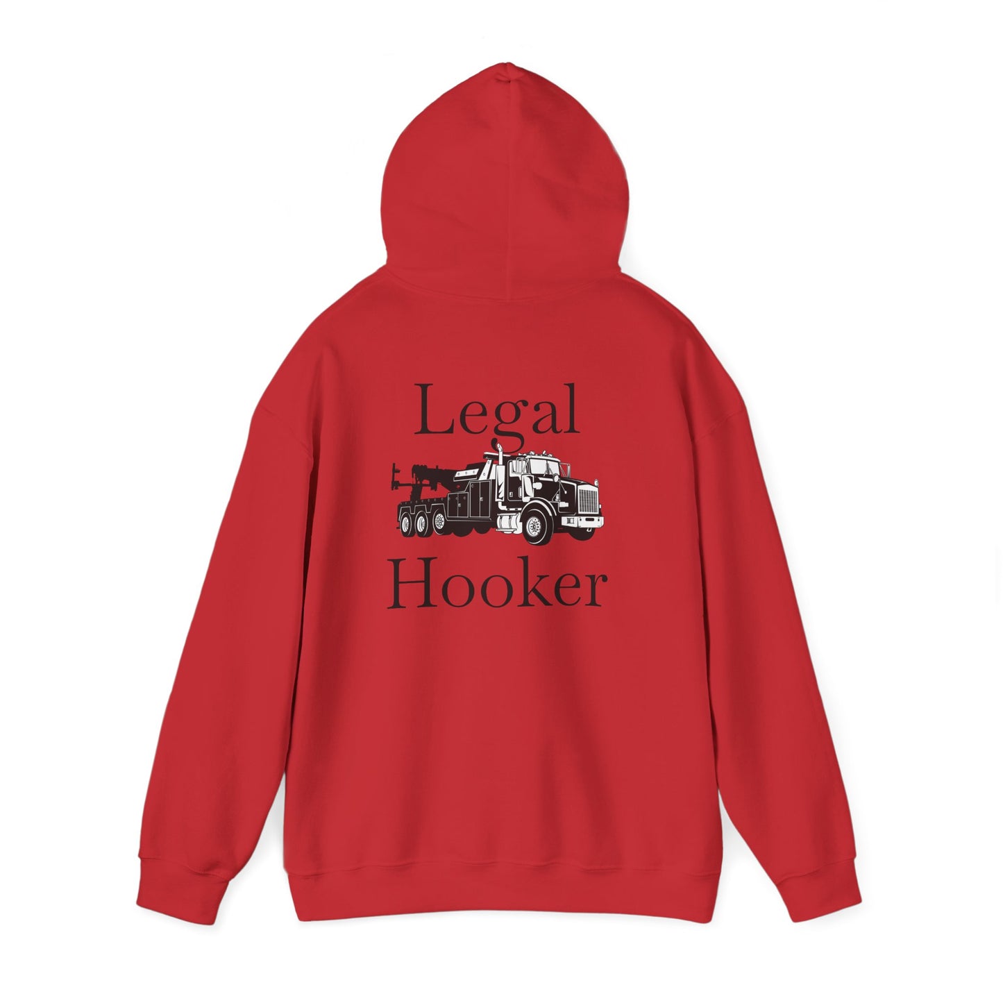 Legal H**ker Heavy Tow Truck Unisex Hoodie