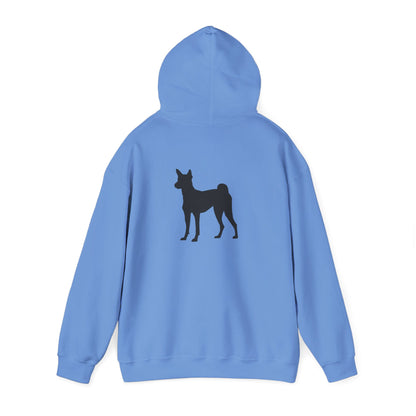 Basenji Silhouette Unisex Hoodie