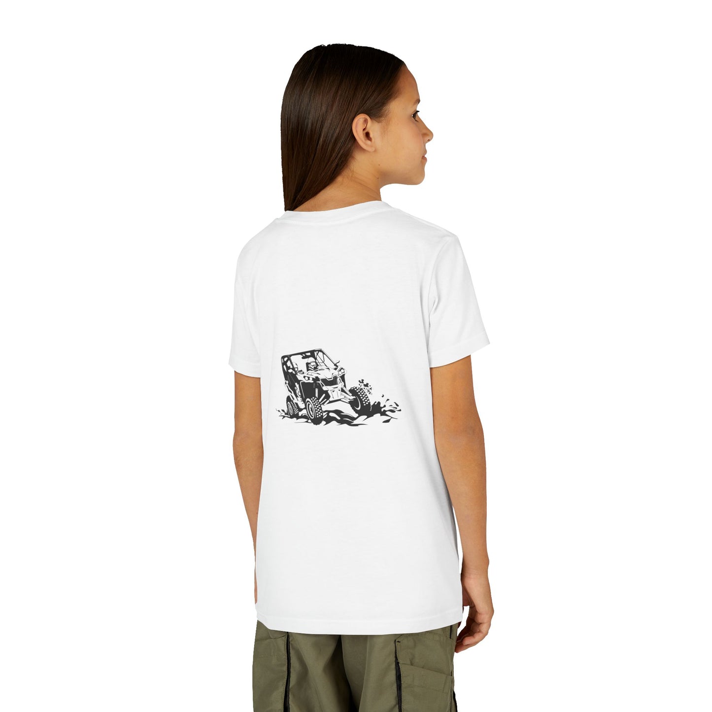 Slingin' Mud Side By Side Youth Unisex Short Sleeve Crewneck Tee