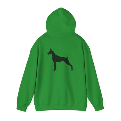 Doberman Silhouette Unisex Hoodie