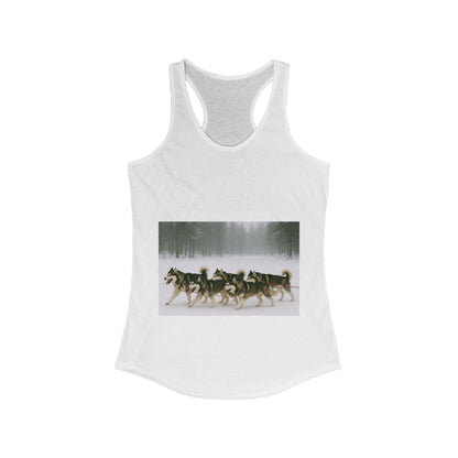 Mush On Women's Racerback Tank