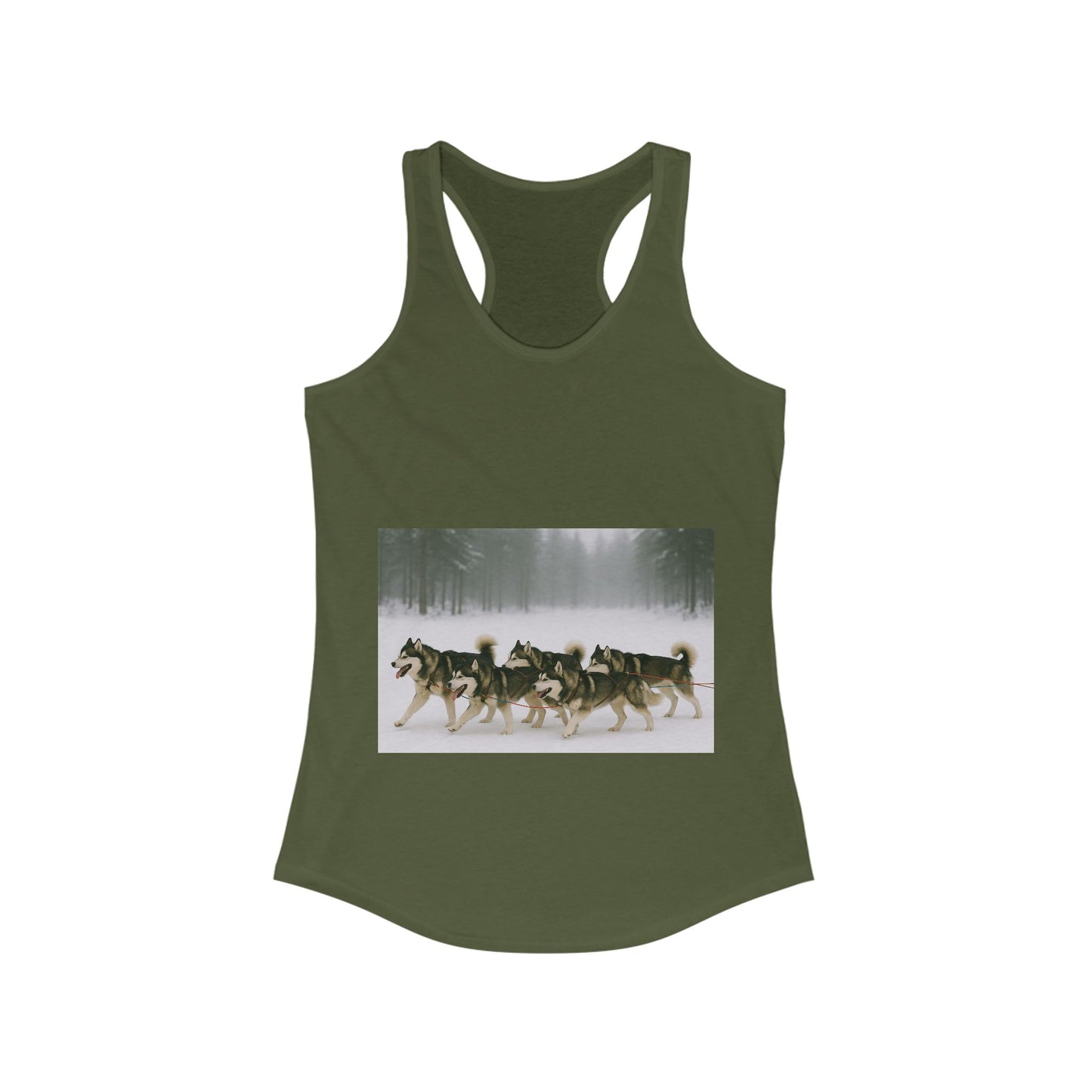 Mush On Women's Racerback Tank