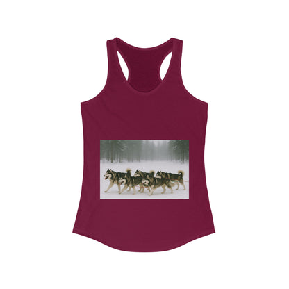 Mush On Women's Racerback Tank
