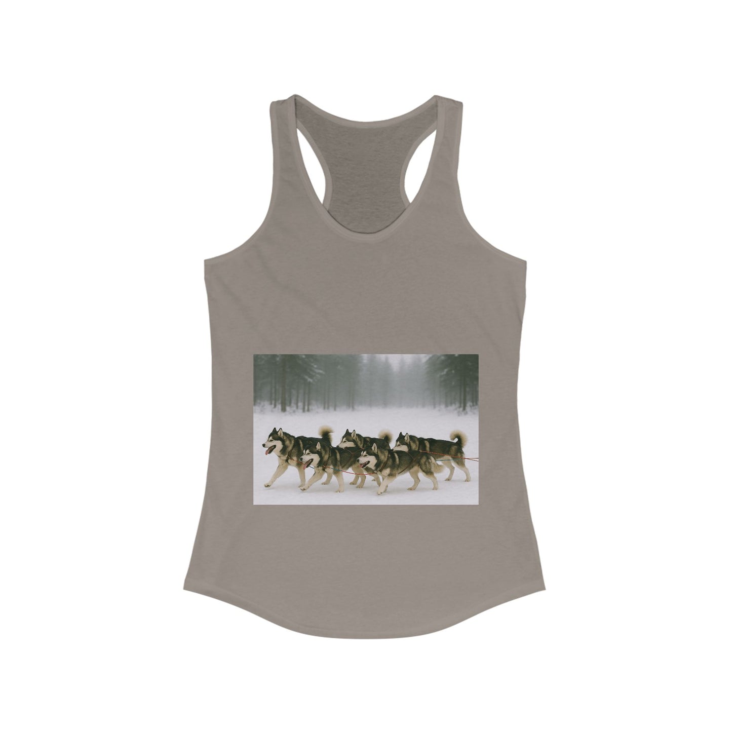 Mush On Women's Racerback Tank