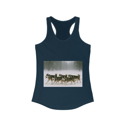 Mush On Women's Racerback Tank