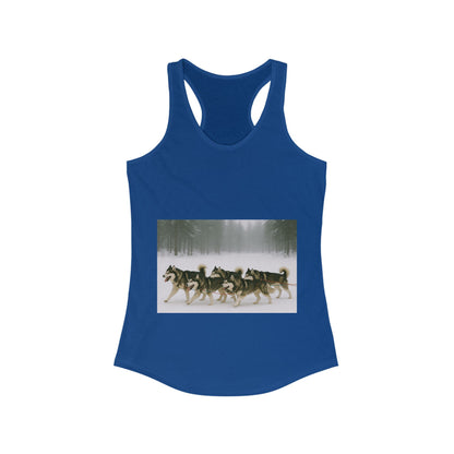 Mush On Women's Racerback Tank