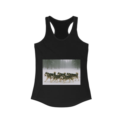 Mush On Women's Racerback Tank